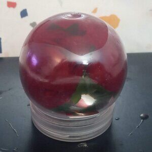 Handmade Faux Red Rose Table Top Decor Paper weight